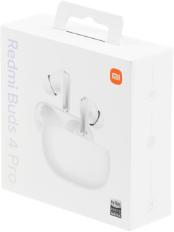 Гарнитура внутриканальные Xiaomi Redmi Buds 4 Pro M2132E1 белый беспроводные bluetooth в ушной раковине (BHR5897GL) от магазина РЭССИ