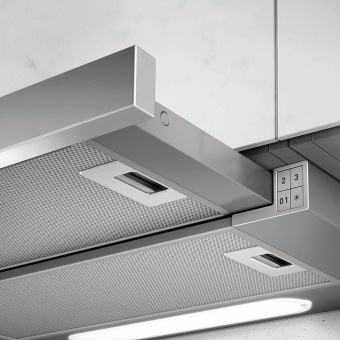 Вытяжка встраиваемая Elica Elite 14 Lux GRIX/A/50 серебристый управление: кнопочное (1 мотор) от магазина РЭССИ