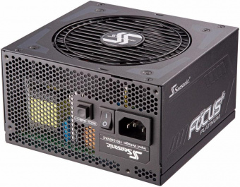 Блок питания Seasonic ATX 750W FOCUS Plus SSR-750PX 80+ platinum 24pin APFC 120mm fan 8xSATA Cab Manag RTL от магазина РЭССИ