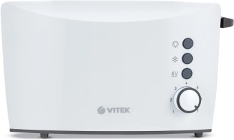 Тостер Vitek VT-7166 800Вт черный/белый от магазина РЭССИ
