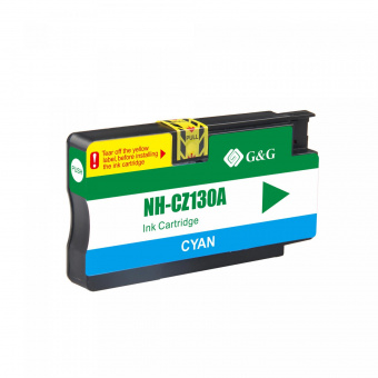 Картридж струйный G&G NH-CZ130A голубой (26мл) для HP DJ T120/T520 от магазина РЭССИ