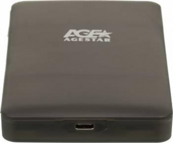 Внешний корпус для HDD/SSD AgeStar 31UBCP3C SATA USB3.1 пластик черный 2.5" от магазина РЭССИ
