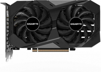 Видеокарта Gigabyte PCI-E GV-N1656WF2OC-4GD NVIDIA GeForce GTX 1650 4096Mb 128 GDDR6 1590/12000 DVIx1 HDMIx1 DPx1 HDCP Ret от магазина РЭССИ