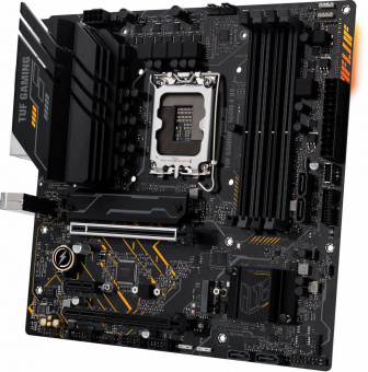 Материнская плата Asus TUF GAMING B660M-E D4 Soc-1700 Intel B660 4xDDR4 mATX AC`97 8ch(7.1) 2.5Gg RAID+HDMI+DP от магазина РЭССИ