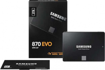 Накопитель SSD Samsung SATA III 2Tb MZ-77E2T0BW 870 EVO 2.5" от магазина РЭССИ