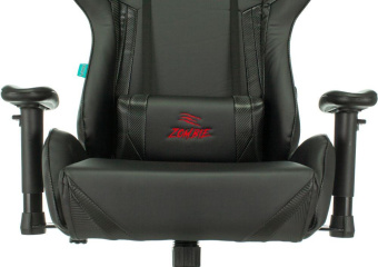 Кресло игровое Zombie Z4 черный искусственная кожа крестов. от магазина РЭССИ