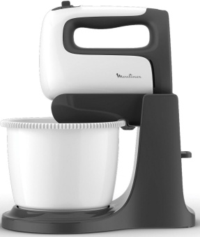 Миксер стационарный Moulinex HM464110 500Вт белый/черный от магазина РЭССИ