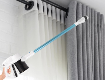 Пылесос Polaris HandStick Pro PVCS 4000 450Вт белый/бирюзовый от магазина РЭССИ