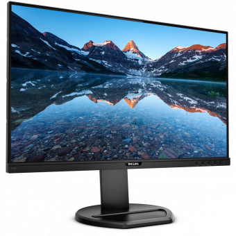 Монитор Philips 23.8" 243B9 черный IPS LED 4ms 16:9 HDMI M/M матовая HAS Piv 1000:1 250cd 178гр/178гр 1920x1080 VGA DP FHD USB 5.19кг от магазина РЭССИ