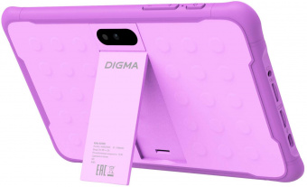Планшет Digma Kids 8260C T310 (1.8) 4C RAM4Gb ROM64Gb 8" IPS 1280x800 3G 4G Android 12 фиолетовый 2Mpix 2Mpix BT GPS WiFi Touch microSD 128Gb 4000mAh от магазина РЭССИ