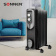 Картинка Масляный обогреватель SONNEN Dfn-07bl 1500 Вт 7 секций черный 455310 от магазина РЭССИ Масляный обогреватель SONNEN Dfn-07bl 1500 Вт 7 секций черный 455310 от магазина РЭССИ