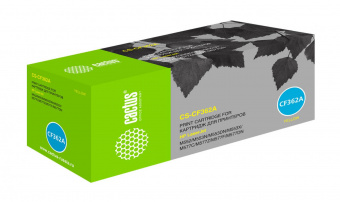 Картридж лазерный Cactus CS-CF362A CF362A желтый (5000стр.) для HP CLJ M552dn/M553dn/M553N/M553x от магазина РЭССИ