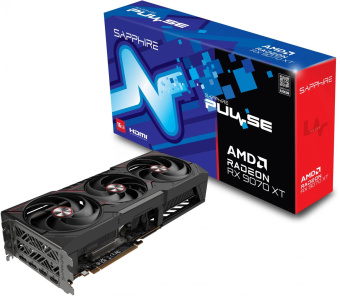 Видеокарта Sapphire PCI-E 5.0 11348-03-20G PULSE AMD RADEON RX 9070 XT GAMING 16GB AMD Radeon RX 9070XT 16Gb 256bit GDDR6 2400/20000 HDMIx2 DPx2 HDCP Ret от магазина РЭССИ