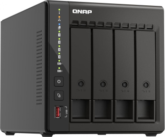 Сетевое хранилище NAS Qnap Original TS-453E-8G 4-bay настольный Celeron J6412 от магазина РЭССИ