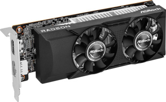 Видеокарта Asrock PCI-E RX550 LP 4G AMD Radeon RX 550 4Gb 128bit GDDR5 1100/6000 HDMIx1 DPx1 HDCP Ret low profile от магазина РЭССИ