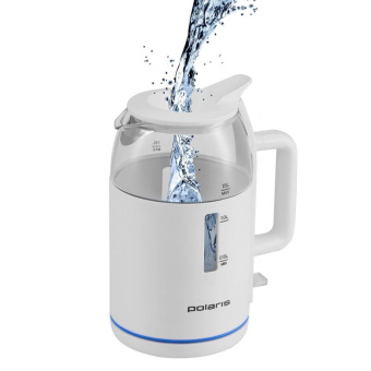 Чайник электрический Polaris PWK 1545CGL белый от магазина РЭССИ