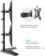 Кронштейн для мониторов Onkron D208FS черный 13"-32" макс.16кг настольный поворот и наклон от магазина РЭССИ