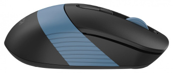 Мышь A4Tech Fstyler FB10C черный/синий оптическая (2400dpi) беспроводная BT/Radio USB (4but) от магазина РЭССИ