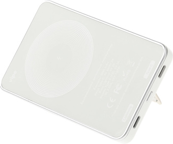 Мобильный аккумулятор Vipe Crosby 5000mAh QC/PD 2.4A беспров.зар. белый (VPPBCROSBY5KWH) от магазина РЭССИ