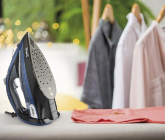 Утюг Tefal FV9848E0 3200Вт черный/синий от магазина РЭССИ