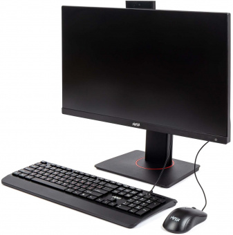 Моноблок Hiper V6 23.8" Full HD i3 12100 (3.3) 16Gb SSD1Tb UHDG 730 CR Linux Astra GbitEth WiFi BT 120W клавиатура мышь Cam черный 1920x1080 от магазина РЭССИ