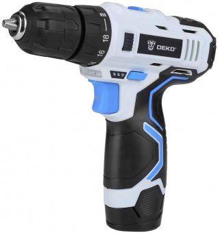 Дрель-шуруповерт Deko GCD12DU3 SNOW WHITE SET1 аккум. патрон:быстрозажимной (063-4170) от магазина РЭССИ