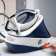Картинка Парогенератор Tefal GV9712E0 3000Вт белый/синий от магазина РЭССИ Парогенератор Tefal GV9712E0 3000Вт белый/синий от магазина РЭССИ