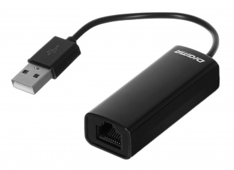 Сетевой адаптер Ethernet Digma D-USB2-LAN100 USB 2.0 (упак.:1шт) от магазина РЭССИ