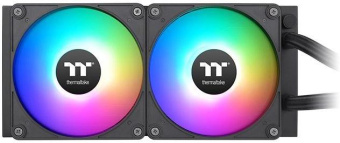 Система водяного охлаждения Thermaltake TH280 V2 Ultra EX ARGB Soc-AM5/AM4/1151/1200/1700 черный 4-pin 30.7dB Al+Cu LCD Ret (CL-W416-PL14SW-A) от магазина РЭССИ