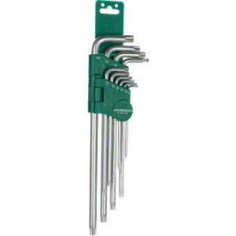 Комплект угловых ключей Jonnesway TORX EXTRA LONG H12S110S от магазина РЭССИ