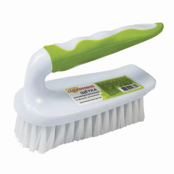 Универсальная щетка ЛЮБАША Утюжок 85х65х15 см ручка с ПВХ-покрытием 603632 от магазина РЭССИ