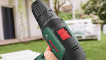 Дрель-шуруповерт Bosch Universaldrill аккум. патрон:быстрозажимной (06039D4005) от магазина РЭССИ