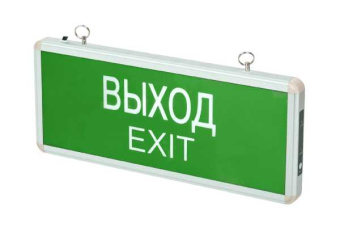 Светильник аварийный светодиодный ВЫХОД EXIT 3 Вт 1.5ч постоянный LED IP20 PEL 101-1 от магазина РЭССИ