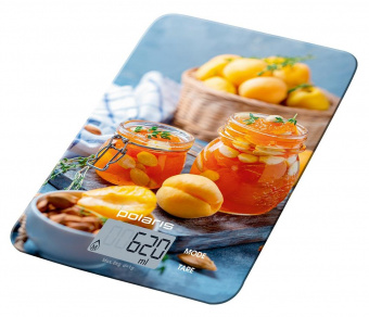 Весы кухонные электронные Polaris PKS0832DG макс.вес:8кг рисунок/джем от магазина РЭССИ