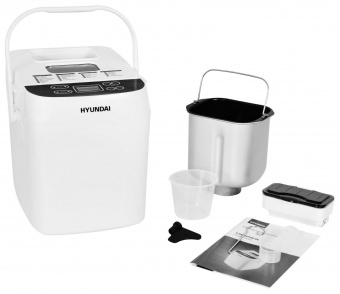 Хлебопечь Hyundai HYBM-3080 500Вт белый/серый от магазина РЭССИ