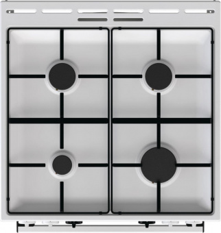Плита Комбинированная Gorenje KS635W белый/черный (без крышки) реш.сталь от магазина РЭССИ