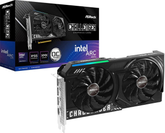 Видеокарта Asrock PCI-E 4.0 B570 CL 10GO INTEL ARC B570 10Gb 160bit GDDR6 2600/19000 HDMIx1 DPx3 HDCP Ret от магазина РЭССИ