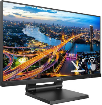 Монитор Philips 23.8" B Line 242B1TC черный IPS LED 16:9 HDMI M/M матовая HAS 250cd 178гр/178гр 1920x1080 75Hz VGA DP FHD USB Touch 6.67кг от магазина РЭССИ