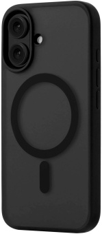 Чехол (клип-кейс) uBear для Apple iPhone 16 Cloud with MagSafe черный (CS427BL61MT-I24M) от магазина РЭССИ