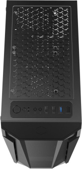 Корпус Оклик OCC-MD302 черный без БП ATX 6x120mm 2xUSB2.0 1xUSB3.0 audio bott PSU от магазина РЭССИ