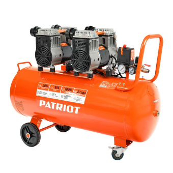 Компрессор поршневой Patriot WO 80-360 безмасляный 80л 2200Вт оранжевый от магазина РЭССИ