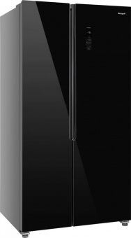 Холодильник Weissgauff Premium WSBS 736 NFBG Inverter Professional черный (двухкамерный) от магазина РЭССИ