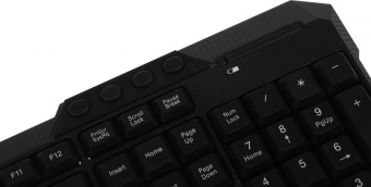 Клавиатура + мышь Defender Jakarta C-805 клав:черный мышь:черный USB беспроводная Multimedia (45804) от магазина РЭССИ