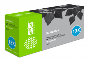 Картридж лазерный Cactus CS-Q2613X Q2613X черный (4000стр.) для HP LJ 1300/1300N от магазина РЭССИ
