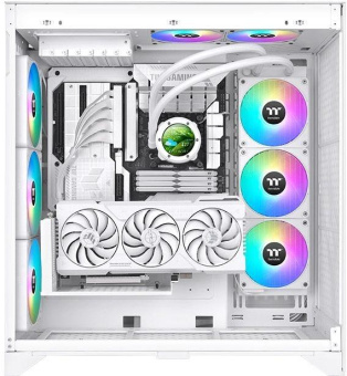 Система водяного охлаждения Thermaltake TH360 V2 Ultra EX Snow ARGB Soc-AM5/AM4/1151/1200/1700 белый 4-pin 28.5dB Al+Cu LCD Ret (CL-W426-PL12SW-A) от магазина РЭССИ
