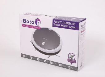 Пылесос-робот iBoto Smart X610G Aqua 25Вт серый от магазина РЭССИ