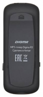 Плеер Flash Digma R3 8Gb черный/0.8"/FM/microSDHC/clip от магазина РЭССИ