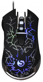 Мышь SunWind SW-M705G черный оптическая (3600dpi) USB для ноутбука (6but) от магазина РЭССИ