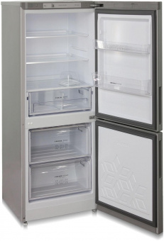 Холодильник Бирюса Б-M6041 2-хкамерн. серый металлик (двухкамерный) от магазина РЭССИ