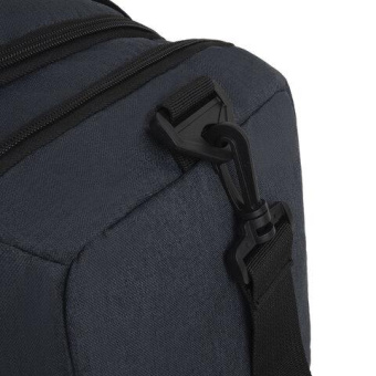 Сумка спортивная HEIKKI Travel ХЕЙКИ с отделением для обуви 7 карманов темно-серая 23x48x25 см 272628 от магазина РЭССИ